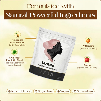 Lunae Vaginal Probiotic Gummies