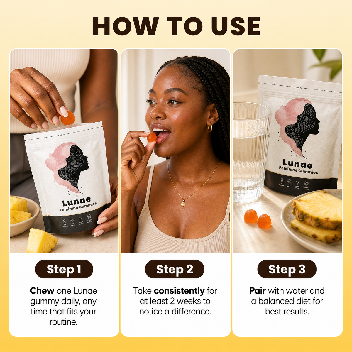 LUNAE® Wellness Probiotic Gummies