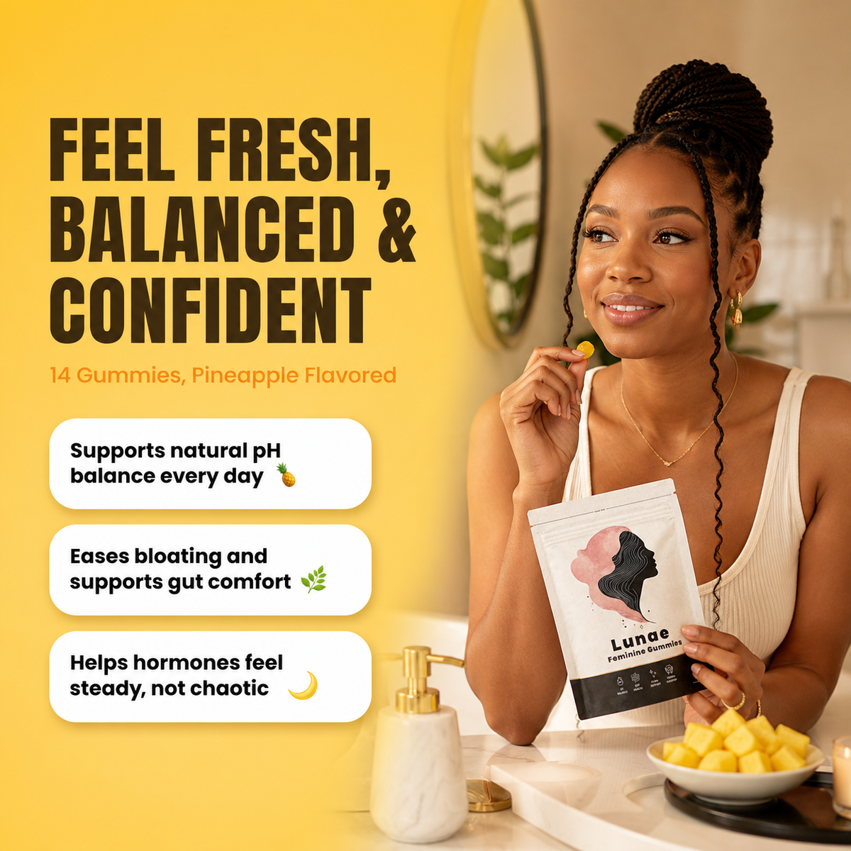 LUNAE® Wellness Probiotic Gummies